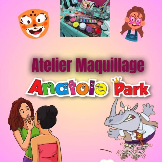 👉 « Et si les vacances prenaient des couleurs ? 🎨
Offrez à vos enfants un moment de créativité et de magie… »

👉 « Un coup de pinceau… et la magie opère ✨
Bienvenue dans notre atelier maquillage enfants 🎨 »

 #anatolepark #castrestourisme #fun #castresmaville #enfantsheureux #famille