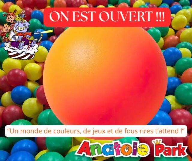 🌞 Week-end prolongé = moment parfait pour s’amuser ! 🎉
Anatole Park vous accueille tout le week-end et le lundi de Pentecôte !!!
Petits et grands, venez faire le plein de rires, de jeux et de bons souvenirs… on vous attend ! 😊

#AnatolePark #WeekEndDePentecote #LundiDePentecote #SortieEnFamille #ParcDeLoisirs #FunEnFamille #Occitanie #Castres #ActivitesEnfants #WeekendFun #LoisirsEnFamille #OnVousAttend #AmusementPourTous #SortieWeekend #BonneHumeur #castres